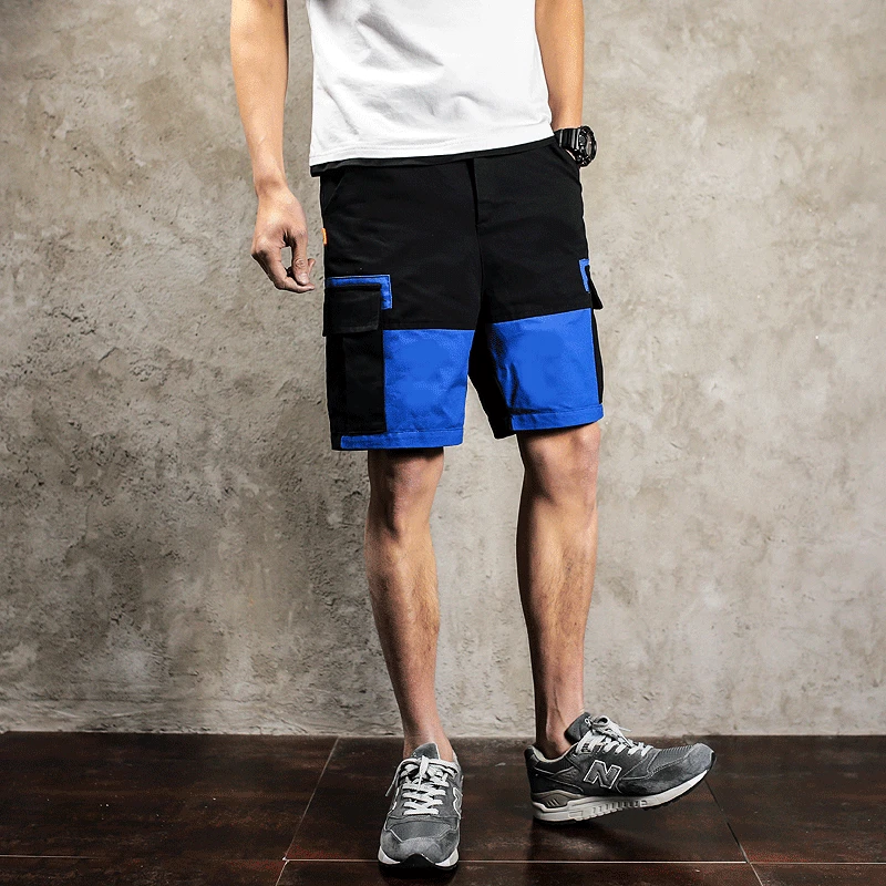 

2018 casual shorts men camouflage thin section summer new big size men 5xl multi bag tide mens cargo shorts masculino