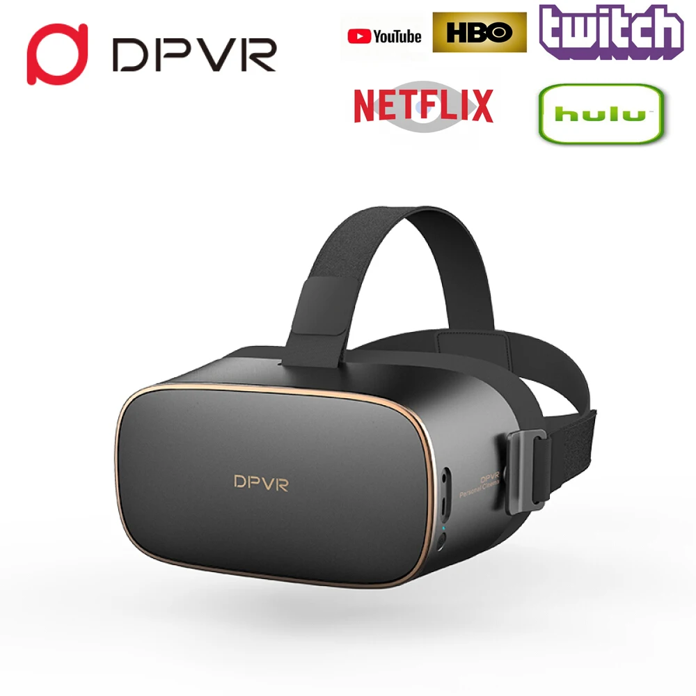 Все в одном Deepoon P1 2 ГБ/16 ГБ/64 ГБ Imax3D VR гарнитура Hi Fi наушники иммерсивные Очки