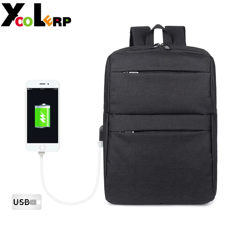 USB зарядка унисекс дизайн рюкзак сумки для книг школы повседневный Оксфорд холст