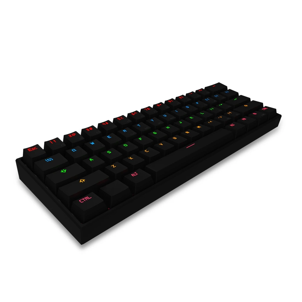 Оригинальный Obins Anne Pro проводной механическая клавиатура с RGB подсветкой
