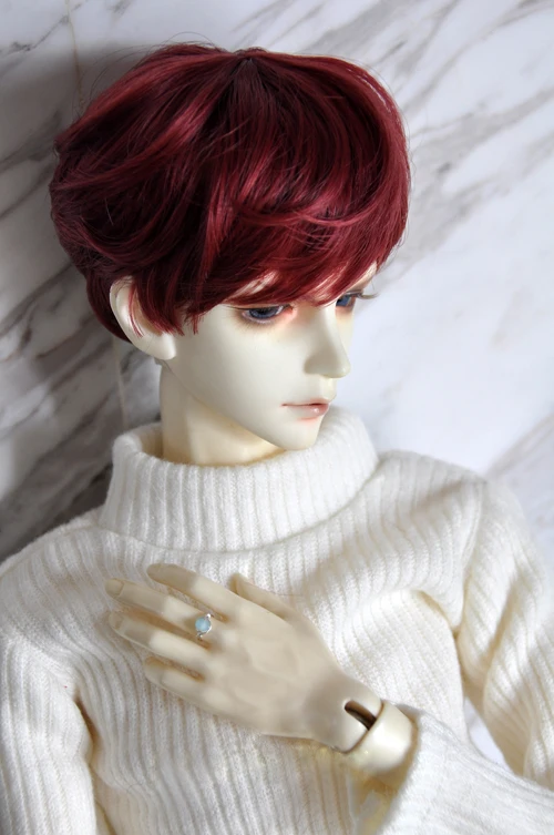 Парики для кукол BJD Короткие парики 1/3 1/4 1/6 DD SD MSD YOSD из проволоки высокой