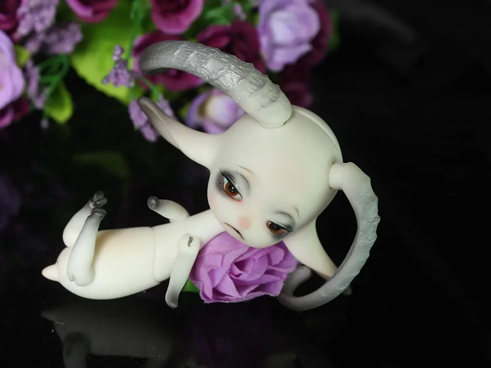 Бесплатная доставка 1/12 bjd кукла от дождя голые дети овцы с глазами|doll bjd|doll dollbjd doll |