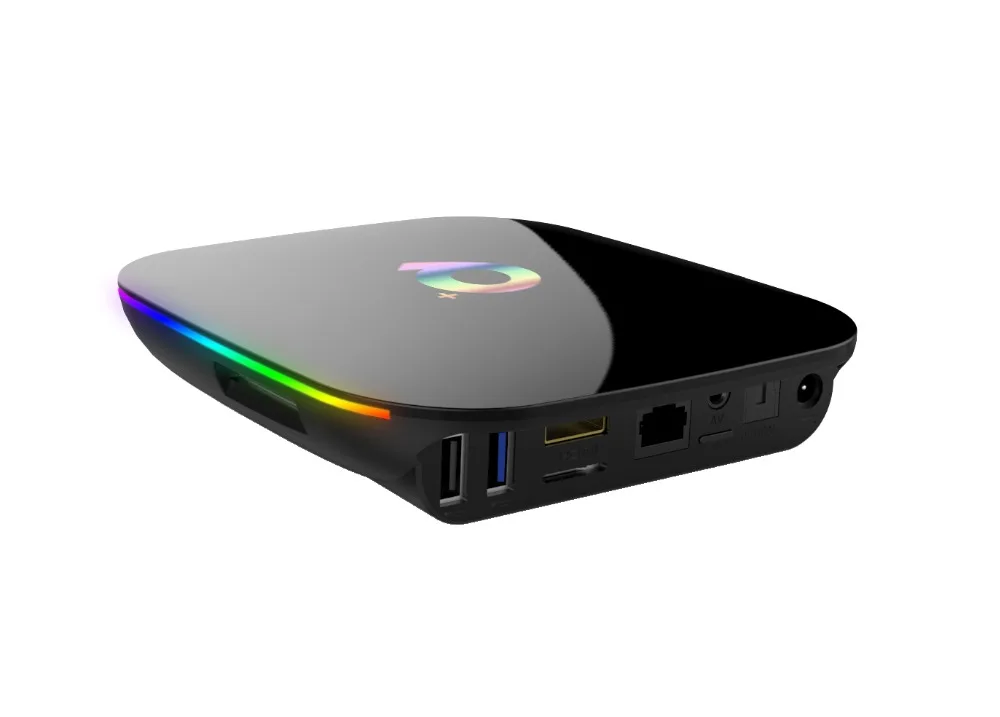 Smart tv Box Android 9 0 Q plus 4 ГБ ОЗУ 32 Гб ПЗУ 6 K H.265 USB3.0 Allwinner H6 четырехъядерный WiFi медиаплеер