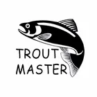 12,9 см * 11 см Стильный Автомобиль Стайлинг Рыбалка мастер форель мультфильм милые автомобильные наклейки Стайлинг автомобиля C5-0998