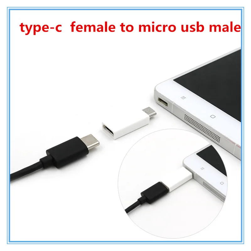 Usb конвертер Micro Type C для зарядки и передачи данных XiaoMi Google Chromebook Oneplus
