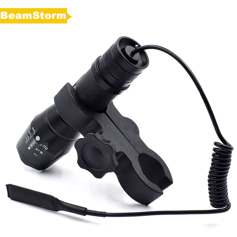 Beamstorm fl 15 Масштабируемые светодиодный фонарик 1000 люмен T6 Q5 зеленый красный белый