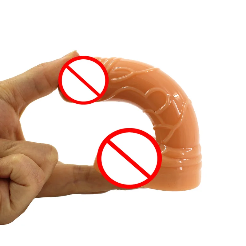5 цветов мини моделирование маленький пенис кристалл мягкий пластиковый