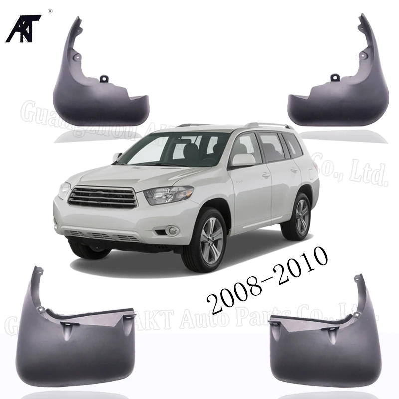 

Автомобильные Брызговики для Toyota high Lander Kluger 2008 2009 2010, готовые Брызговики для лица, брызговики, брызговики, крыло брызговиков, комплект