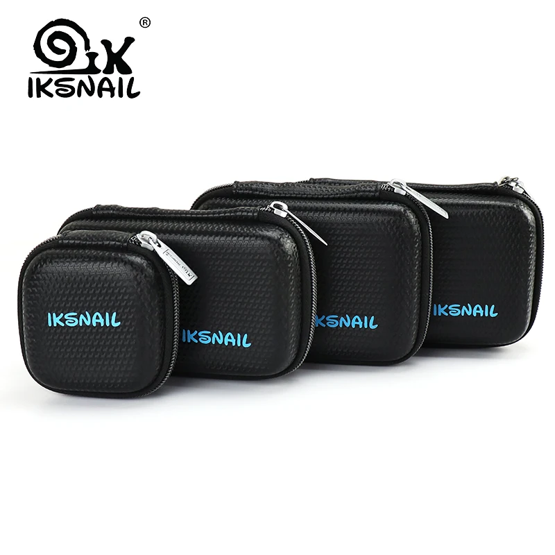 

IKSNAIL Multi-Size Glow For Airpods Case Protect Bag For Headphone Power Bank USB Cable Charger External Hard Disk Earphone Case