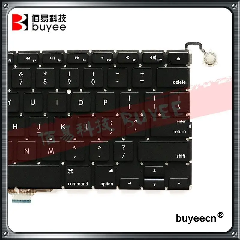 Оригинальная сменная клавиатура A1304 A1237 с американской раскладкой для Macbook Air 2009 13