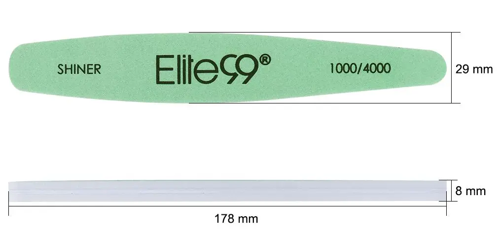 Elite99 набор инструментов для нейл-арта, пилочки для ногтей, буферный блок, 4 способа, аксессуары для нейл-арта, блестящие буферные шлифовальные пилки для УФ-геля