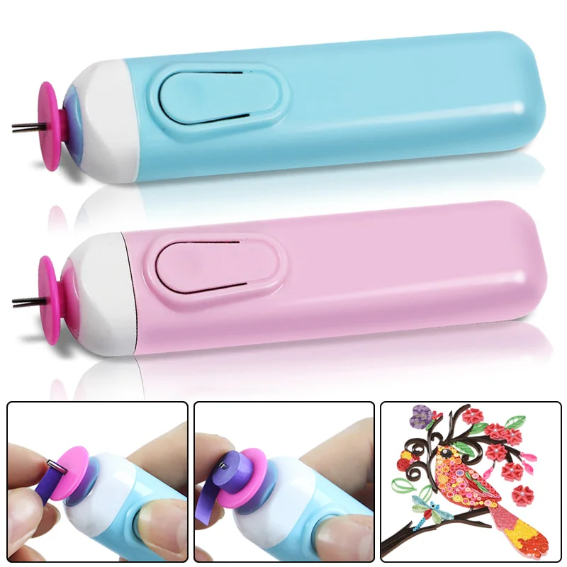 Рулонные бумажные ручки сделай сам электрическое качество оригами инструмент