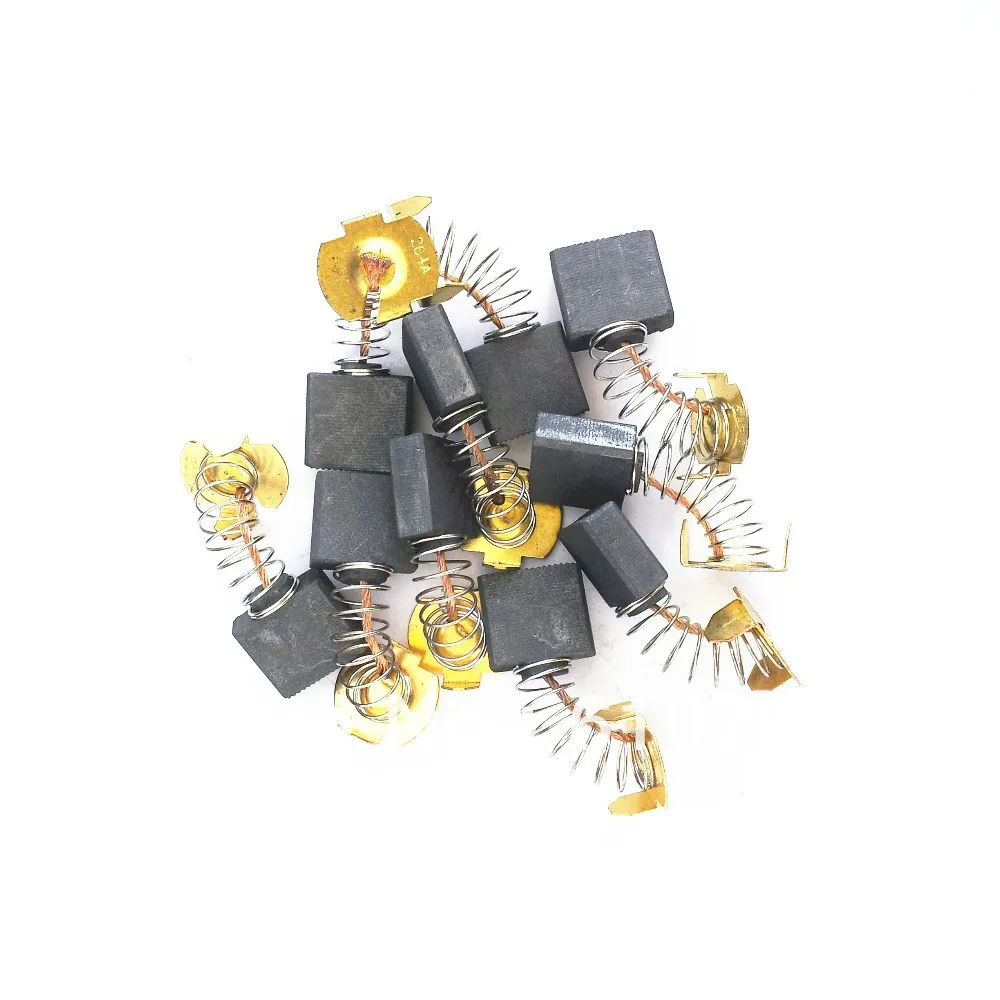 Щетка угольная Lot20 CB203 7x18x16 мм, пружинные и проволочные выводы, Электроинструмент Makita, ручная дрель, угловая шлифовальная машина, пильный молоток Щетка угольная Lot20 CB203 7x18x16 мм, пружинные и проволочные выводы, Электроинструмент Makita, ручная дрель, угловая шлифовальная машина, пильный молоток