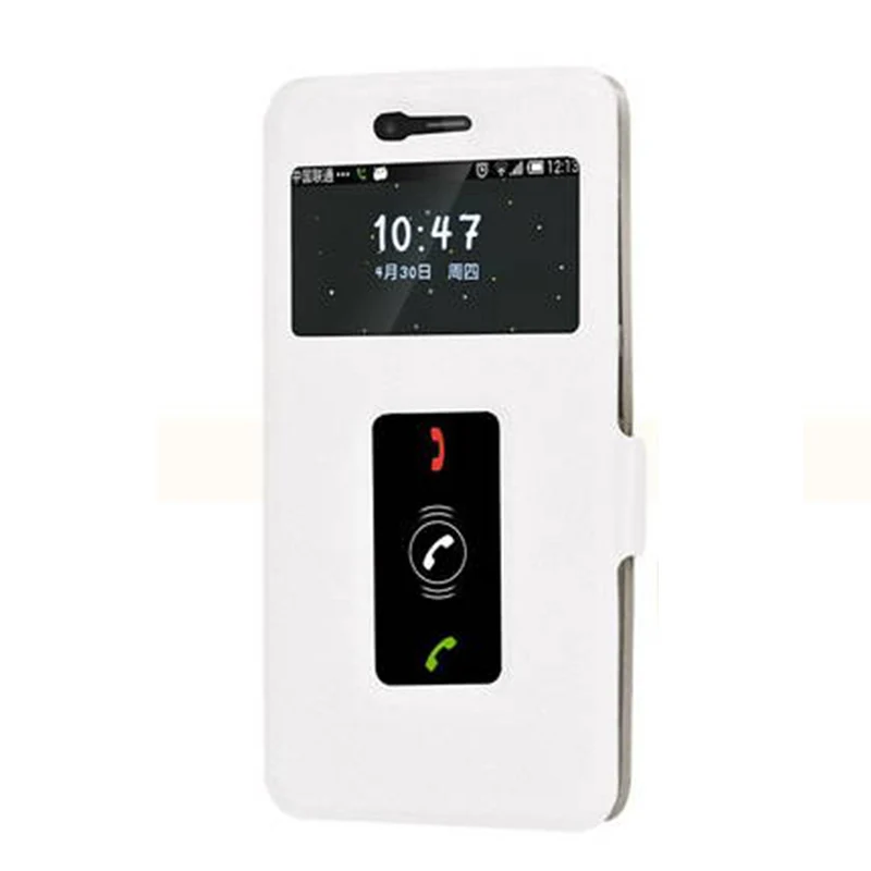 Роскошный чехол из искусственной кожи с окошком для смартфона zte Blade A520 BA520, чехол для телефона A 520, чехол s BA520, откидной Чехол на заднюю панель