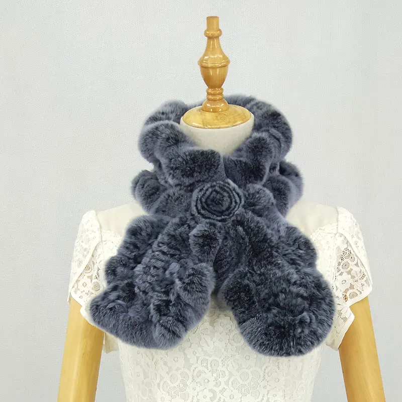 90*15 см натуральным лисьим мехом шарф для женщин на зиму из натурального