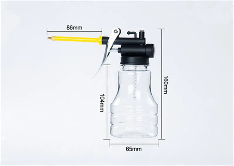 250ML Бренд AETOOL HVLP масленка насос шланг машина масло горшок смазки пистолет краска банки ремонт ручной инструмент высокое давление смазки аэрограф - Цвет: 250ML
