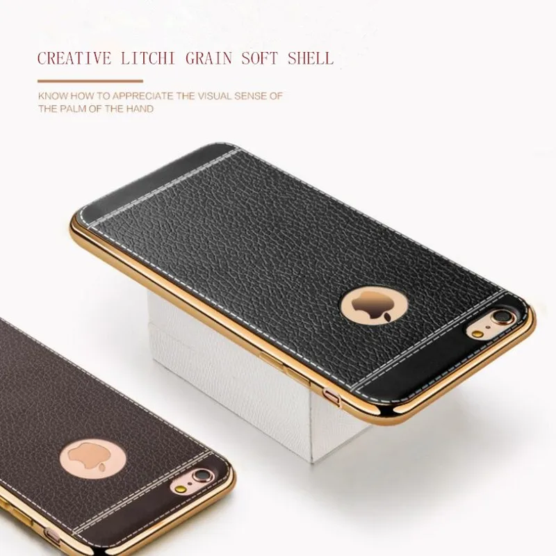Роскошный чехол из ПУ кожи в полоску для iPhone XS Max XR X с покрытием ТПУ мягкий 7 8 Plus 6 6s