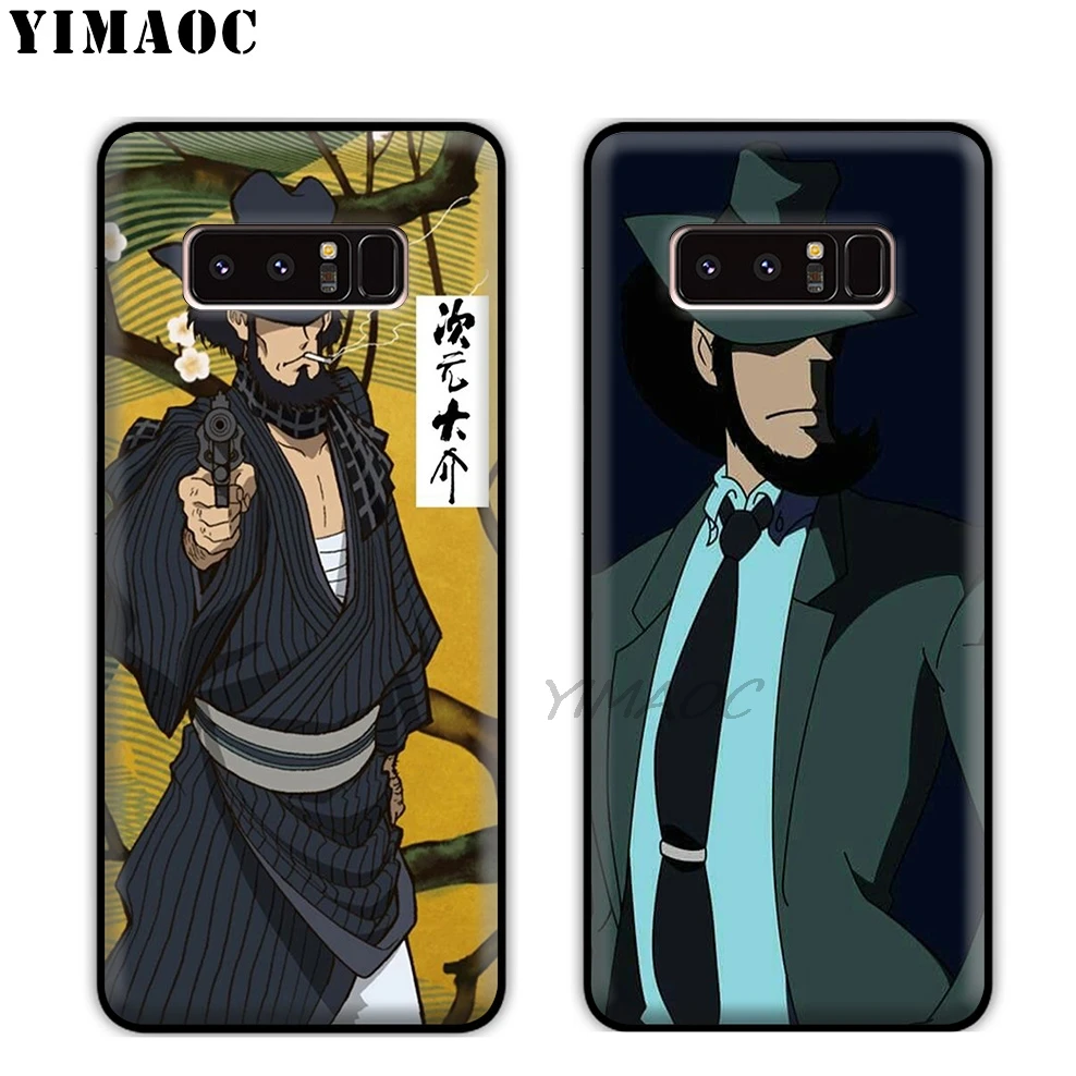 YIMAOC Lupin III Part V Soft Silicone Case for Samsung Galaxy A9 A8 A6 Plus 2018 A5 A3 2017 2016 Note 9 8 |
