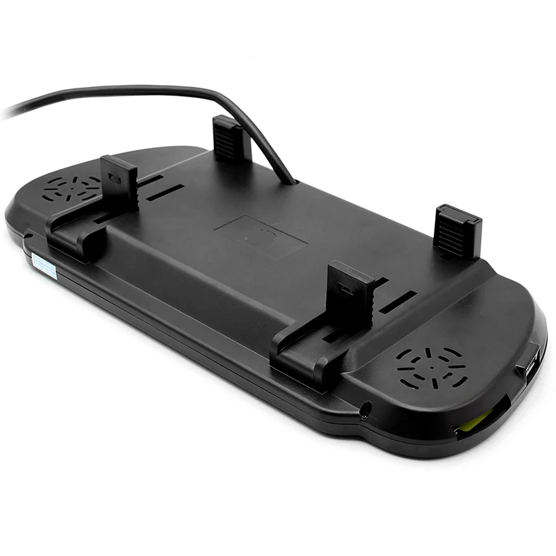 Автомобильный зеркальный монитор GreenYi 800*480 7 &quotTFT экран MP4 MP5 Bluetooth заднего вида с
