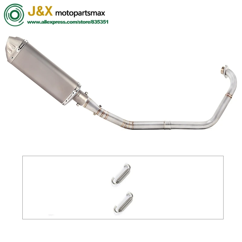 Мотоцикл Полная выхлопная система Escape Slip On выхлопных газов для Yamaha YZF R15 R125 MT125 V3 MT15