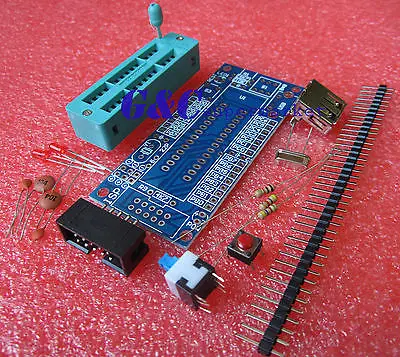 Макетная плата ATMEGA8 ATMEGA48 ATMEGA88 AVR (без чипа) комплект сделай сам 10 шт.|development board|kit