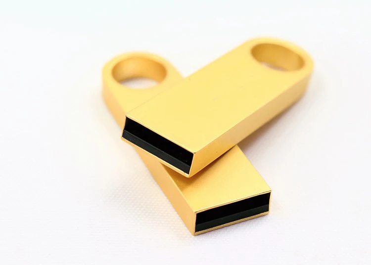 DTSE9 водонепроницаемые USB флеш накопители 64 ГБ 32 16 8 4 стальная мета золото/серебро