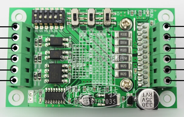 Двухфазный Драйвер шагового двигателя драйвер шаговый 3A для 42 57 на фрезерном