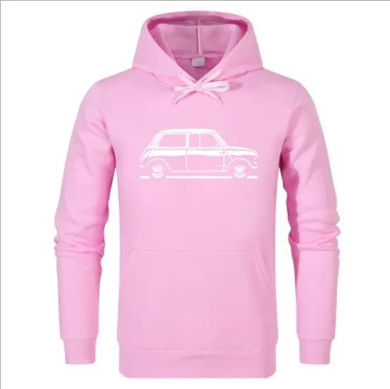 Casual HOODIES Austin MINI AUSTIN SEVEN MORRIS 100% Cotton LONG Sleeve New Color Youth Design hoodies Tops Male | Мужская одежда
