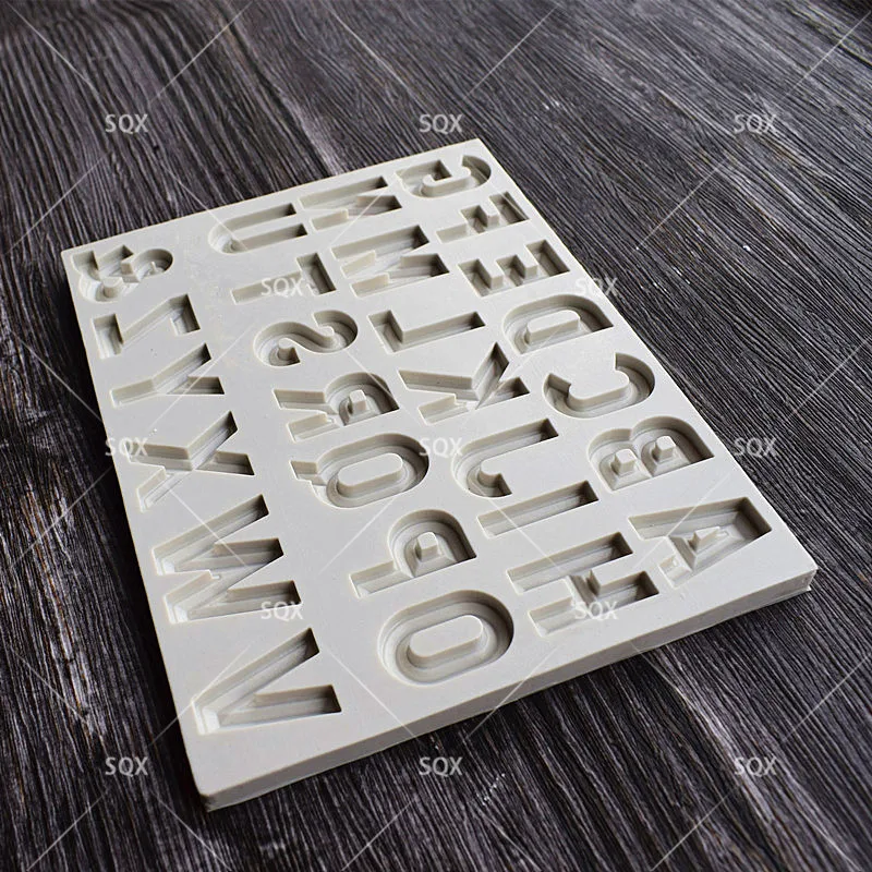 Конические шрифты силиконовые формы для торта украшения мастикой инструменты