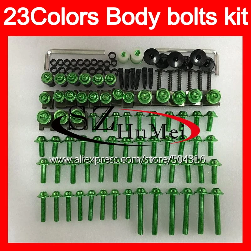 

Fairing bolts full screw kit For KAWASAKI NINJA GTR1400 08 09 10 11 GTR 1400 2008 2009 2011 GTR-1400 Windscreen bolt screws Nuts