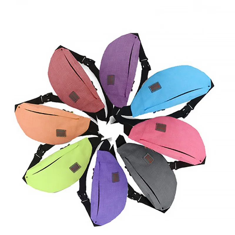 Waist Packs Large Capacity Waterproof Nylon Men Women Bags Multiple Pockets Belt Hip Bag 2018 New | Багаж и сумки