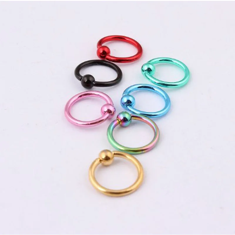 2 шт./лот дешевые многофункциональные кольца для носа и серьги-гвоздики козелка