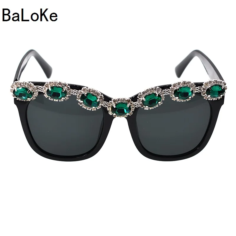 Женские солнцезащитные очки в стиле барокко брендовые дизайнерские большой