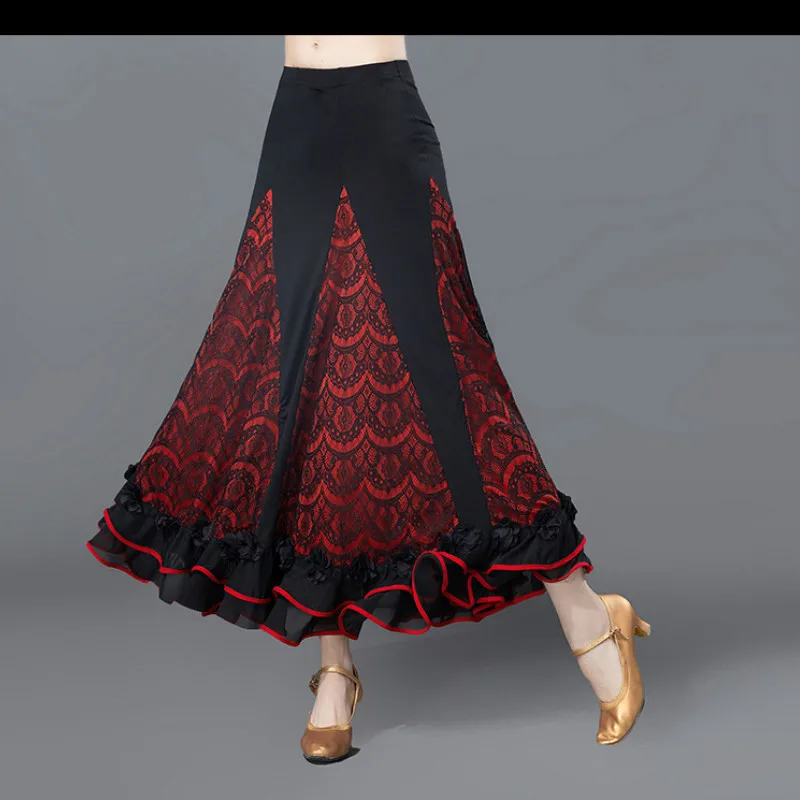 Женская юбка для бальных танцев женские современные костюмы в национальном