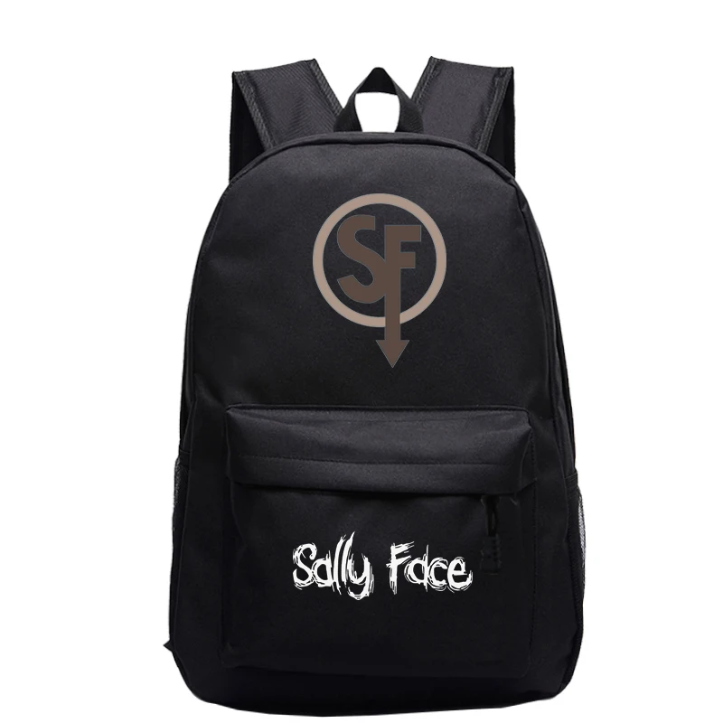 Sally face, школьные сумки для мальчиков и девочек, красивые школьные сумки для подростков, красивый рюкзак для мальчиков и девочек, школьный рюкзак Mochila