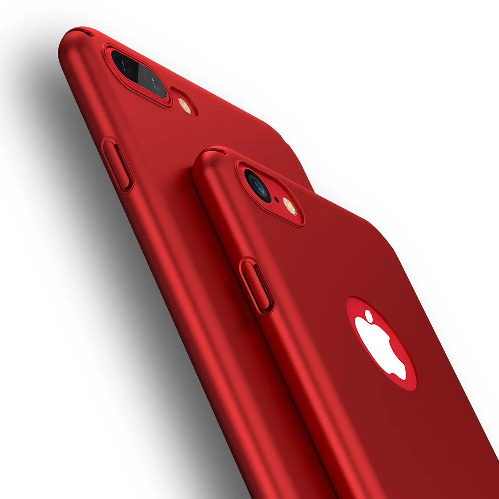 KISSCASE Extreme Phone Cases For iPhone 6 6S 7 8 Plus Ultra Thin Hard Plastic Back Covers 5 5S Touch Case Coque Capa |