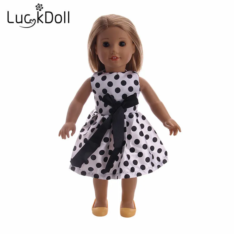 LUCKDOLL 3 вида стилей сандалии для 18 дюймовой кукольной обуви аксессуары