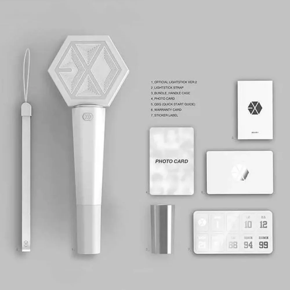 EXO освещение концертов палка для фанатов Sehun поддержка светящаяся Kpop Подарочная