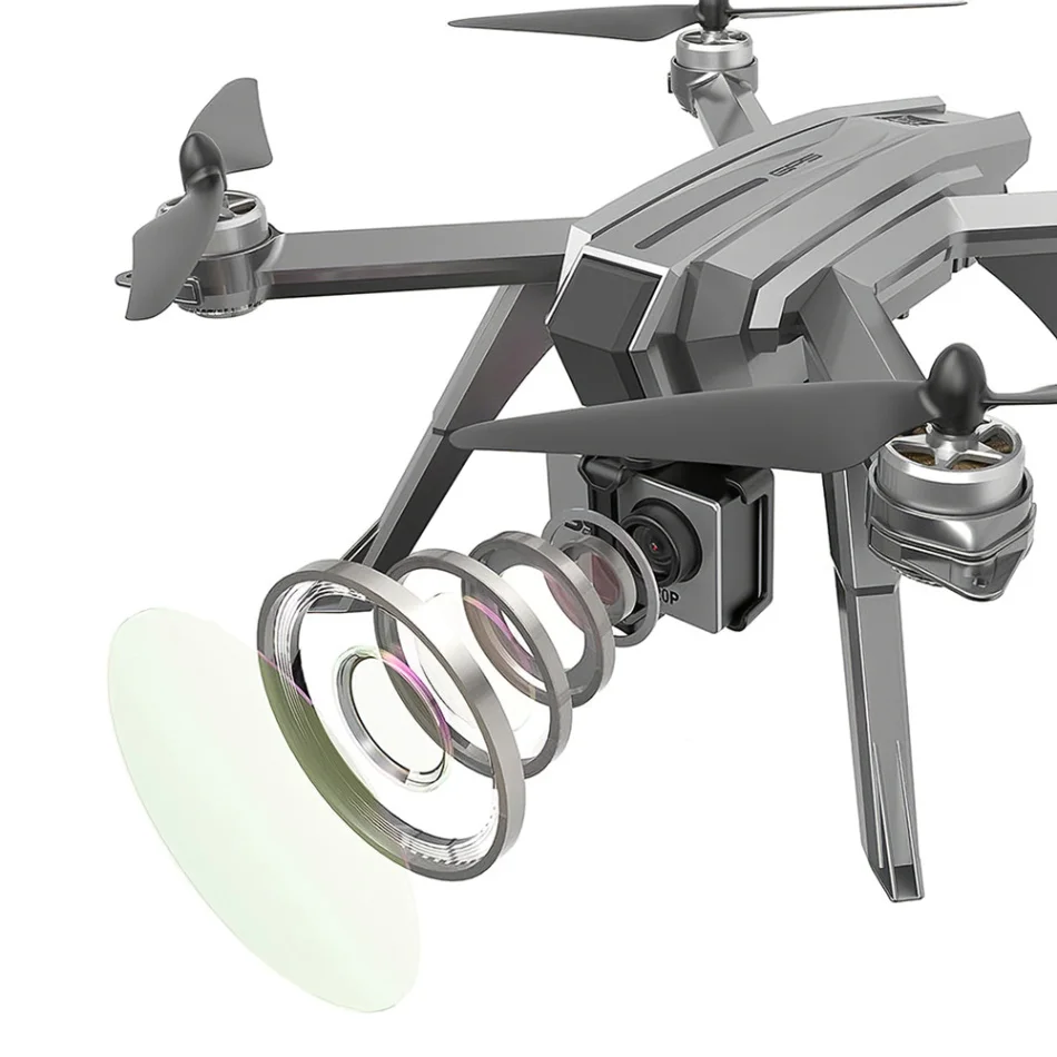MJX Радиоуправляемый квадрокоптер 5G wifi FPV gps Дрон с камерой 1080P бесщеточный
