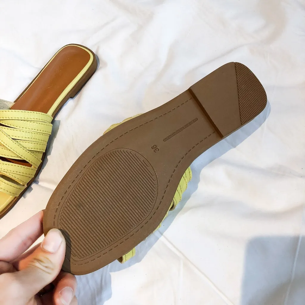 SAGACE модные женские шлепанцы на плоской подошве женская пляжная повседневная