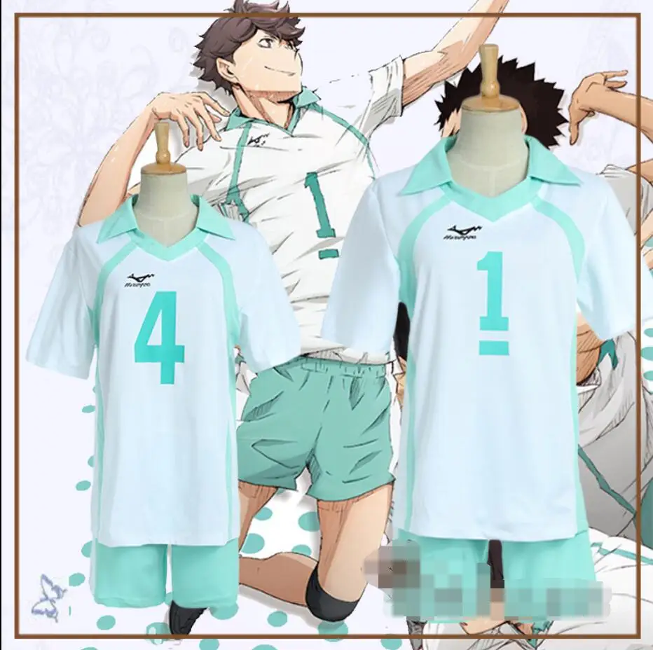 

Аниме haikyuu Косплей Aoba Johsai high school Oikawa Tooru Хэллоуин мультфильм унисекс Спортивная форма Косплей Костюм № 1,4