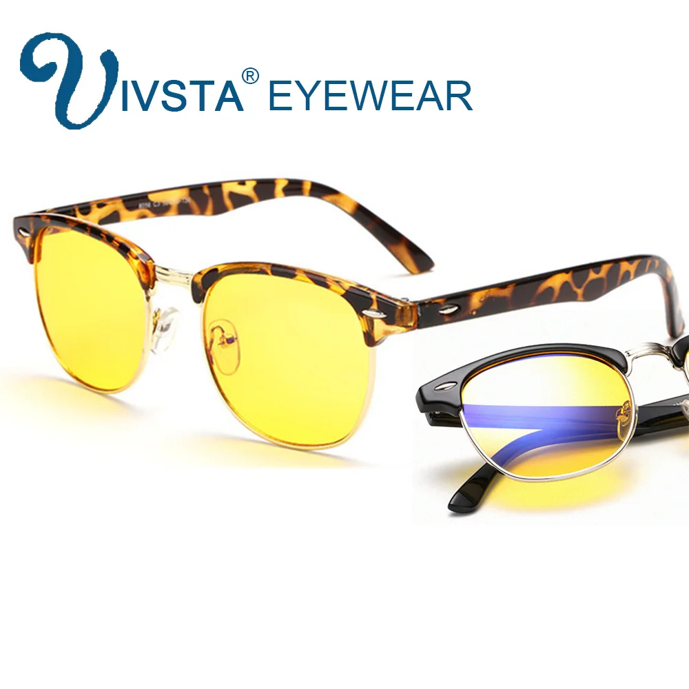 

IVSTA 2017 8056 New Style Computet Glasses Men for Gaming Phone Freak Anti Blue Rays protect eyes HD Resin Lenses anti fatigue