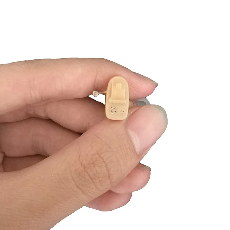 Мини усилитель для ушей слуховой аппарат невидимый Регулируемый слуховые