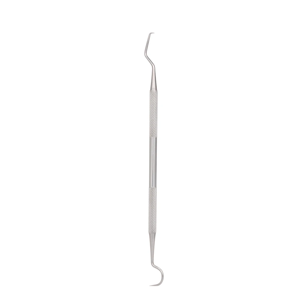 Dental Probe Стоматологический скребок из нержавеющей стали, стоматологический зонд, стоматологический осмотр, медицинский инструмент для чистки зубов - Цвет: Dental Probe