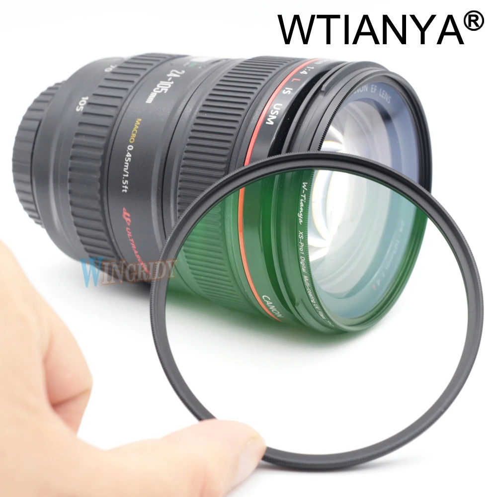 Фильтр WTIANYA MC UV для объектива камеры 52 58 37 40,5 43 46 49 55 62 67 72 77 82 95 мм Фильтры для камеры Canon Nikon DSLR