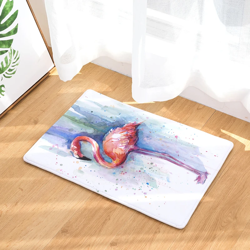 Придверные коврики с принтом фламинго для кухни ванной 40X60or50x80cm | Дом и сад