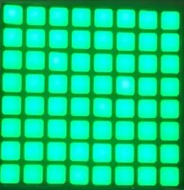 

FREE SHIPPING 5PCS x 6mm 8X8 Jade Green Blue Red White LED Dot Matrix Digital Tube LED Display Module 2488BGG 2488BB Light Beads