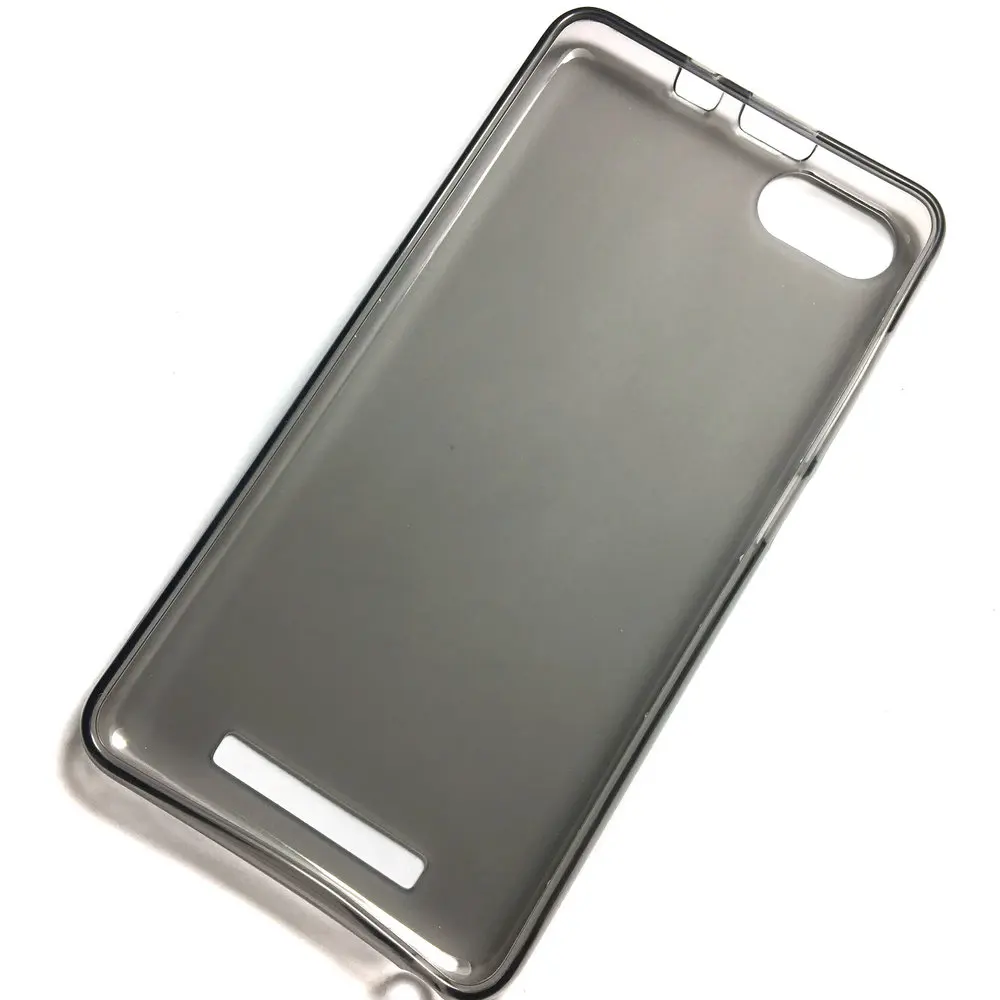 New Fitted Black Matte Soft TPU Case Cover For BLU Dash X2 / M2 |