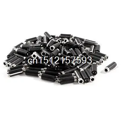 

100 Pcs 4 Pole 3.5mm Female Socket Earphone Audio Jack Connector Adapter