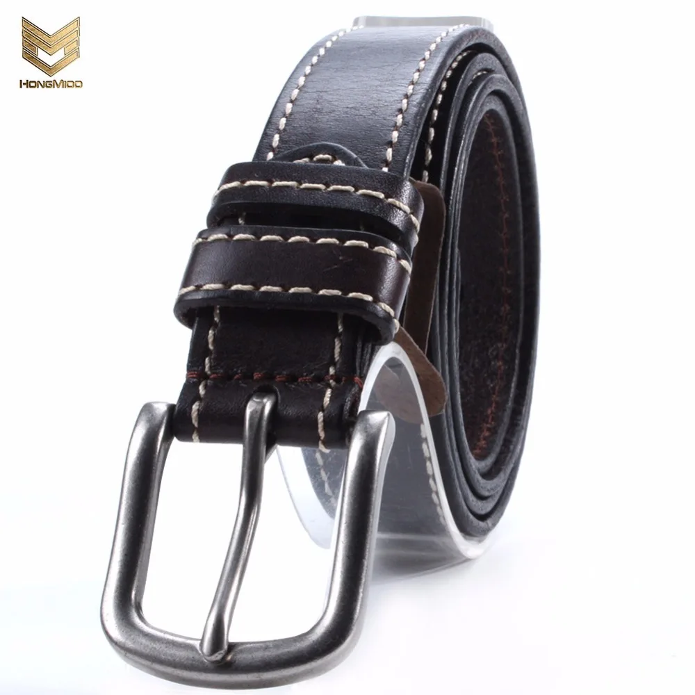 Hongmioo Hot Sale New Fashion Wide Genuine leather Belt Woman Cow Skin Belts Women Top Quality Strap Female Free shipping